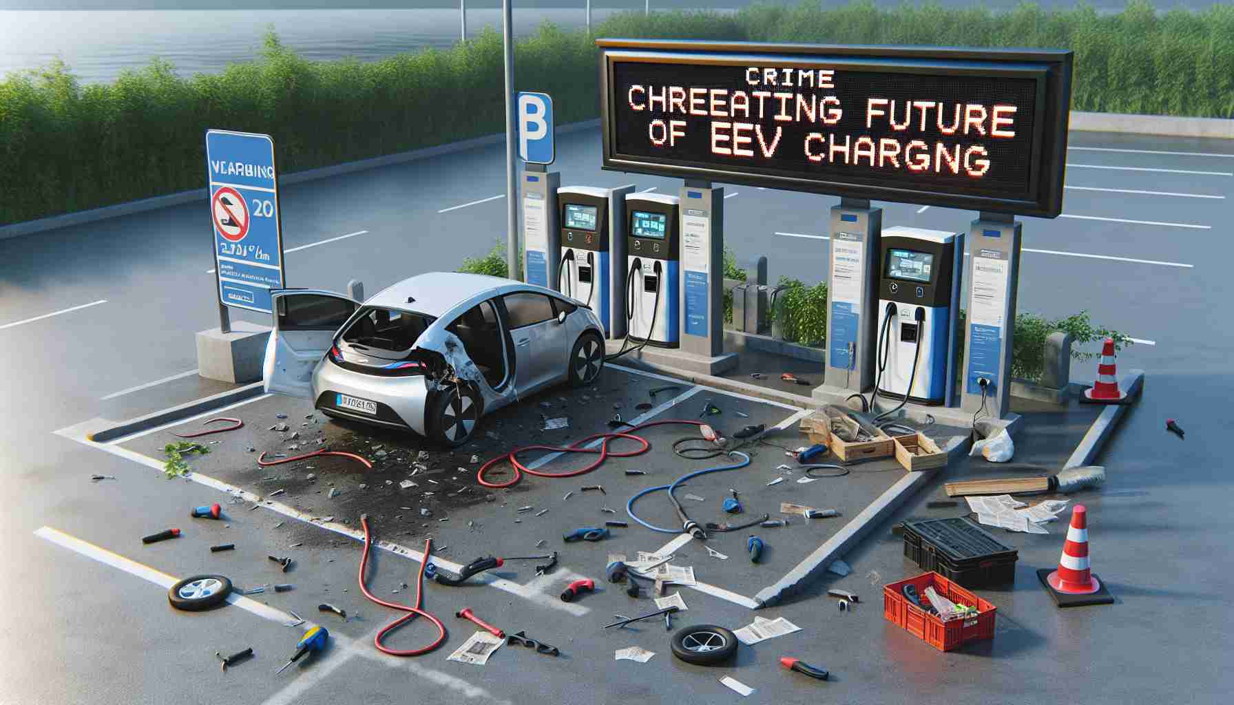 How a Shocking Crime Threatens the Future of Electric Vehicle Charging 