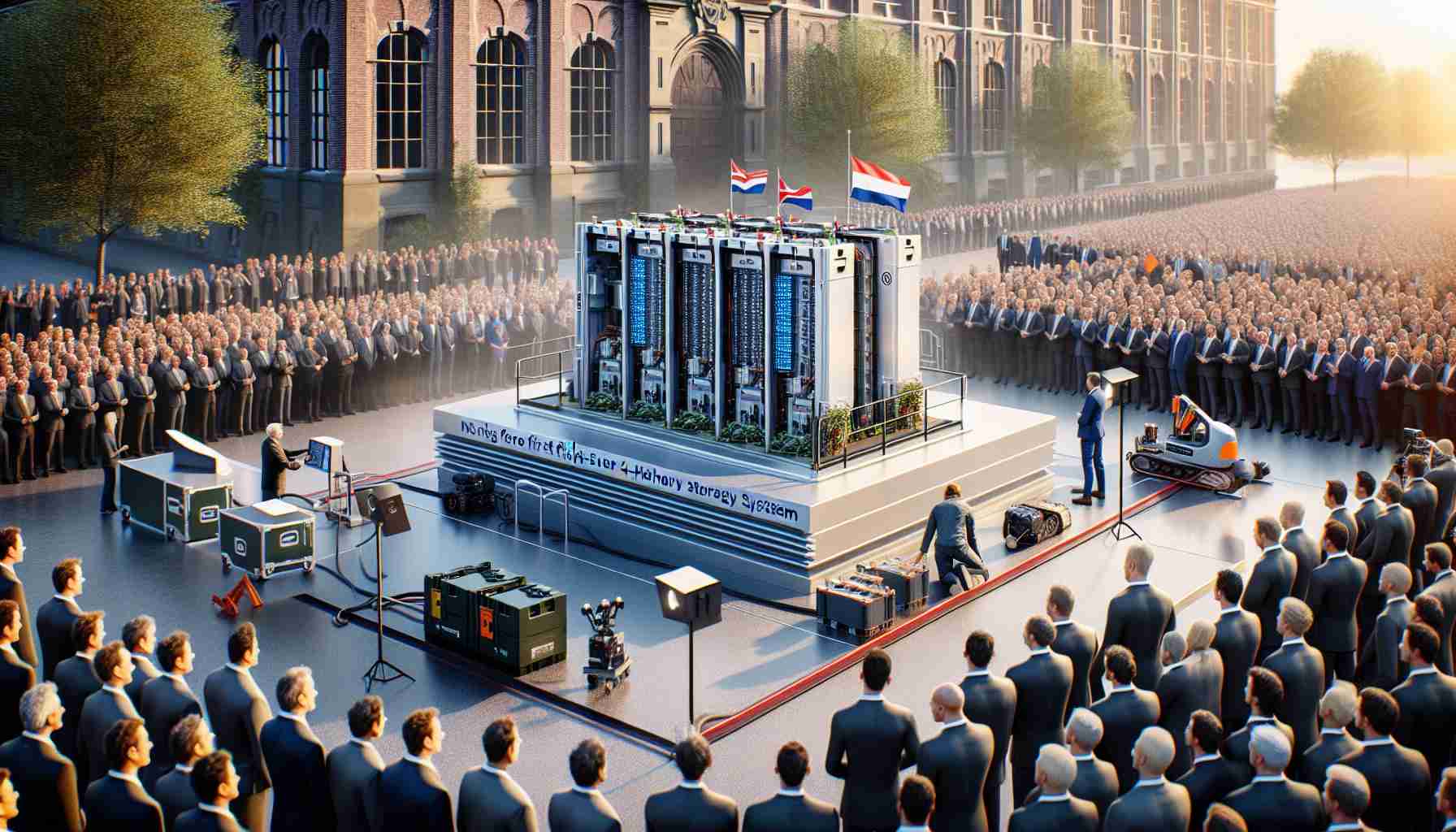 Unleashing Power: Netherlands Sees Breakthrough with First 4-Hour Battery Storage System! 