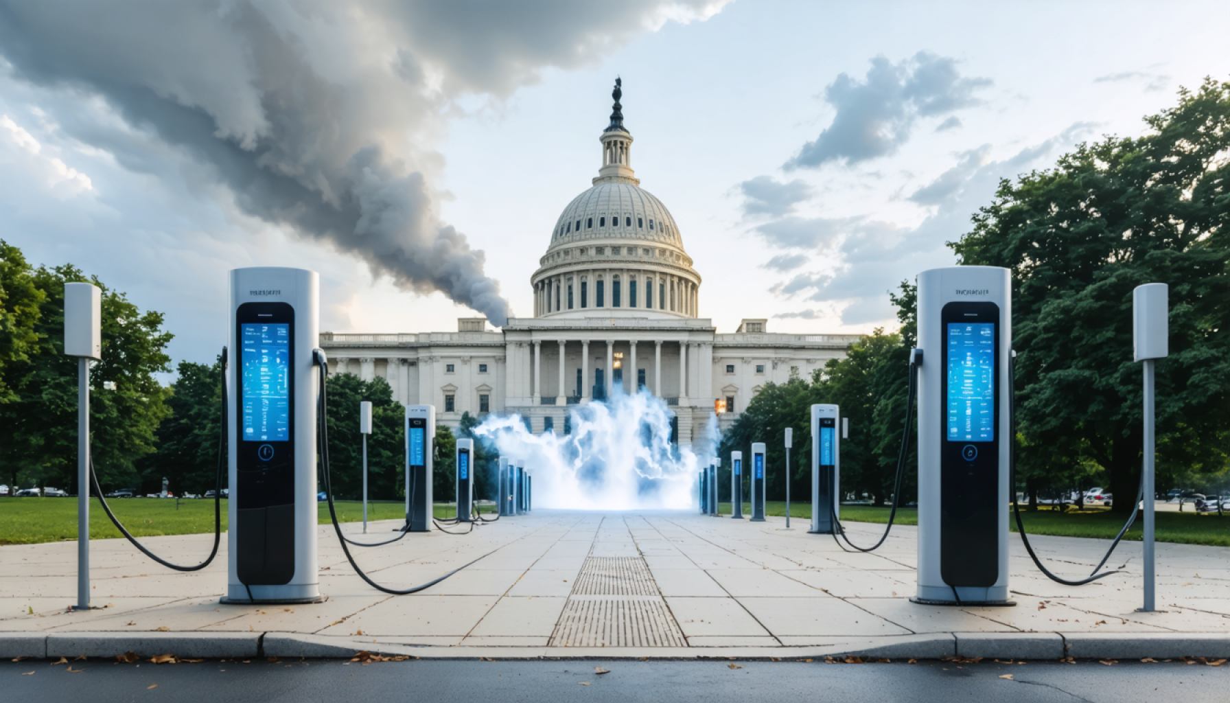 Shockwave Through Federal Buildings: U.S. Government to Power Down Electric Vehicle Chargers 