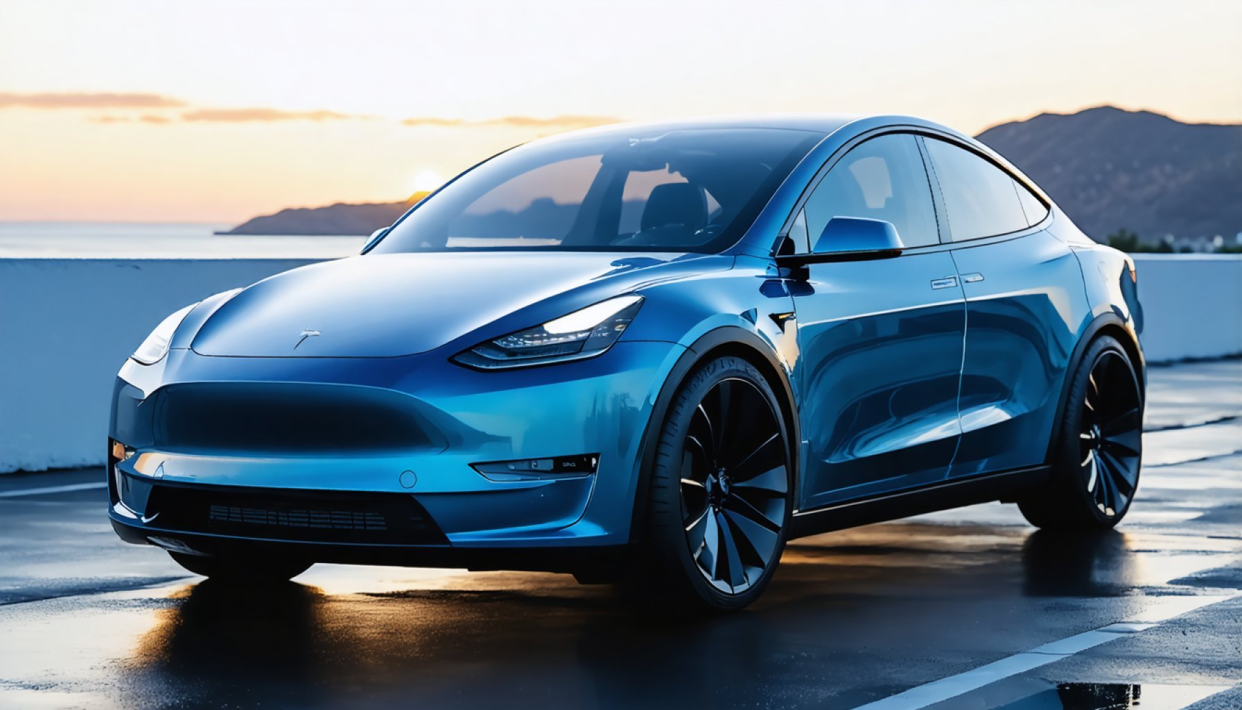 Unveiling Tesla's Juniper Model Y! A Glimpse into the Future of Electric SUVs. 